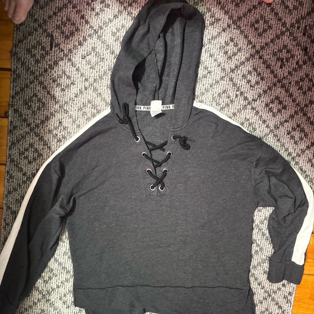 VICTORIA SECRET PINK Hooded Sweatshirt Sz L